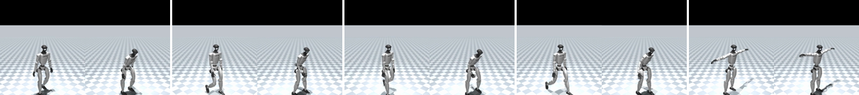 Normal Walk motion sequence